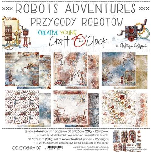 ROBOTS ADVENTURES - 12 x 12